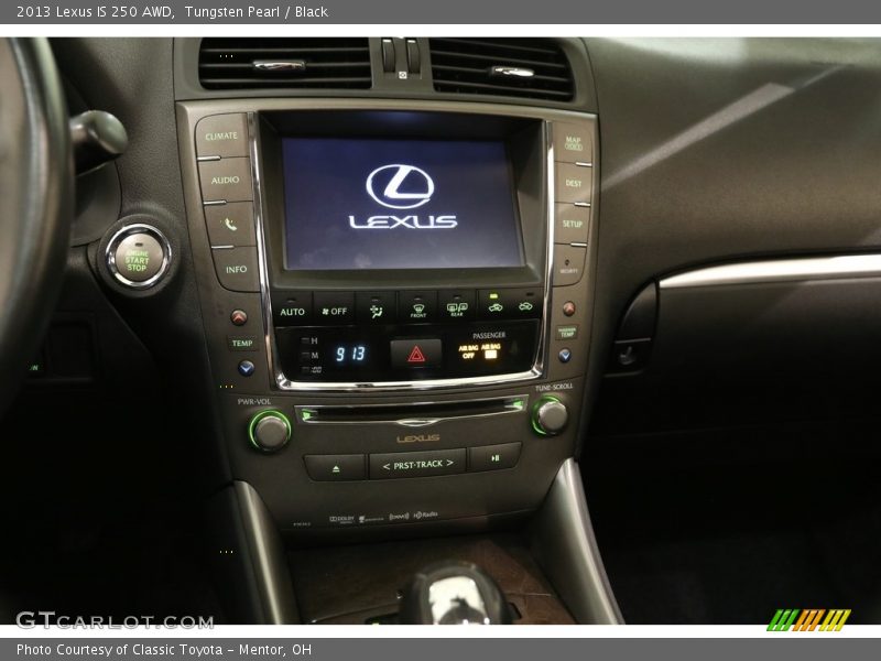Tungsten Pearl / Black 2013 Lexus IS 250 AWD