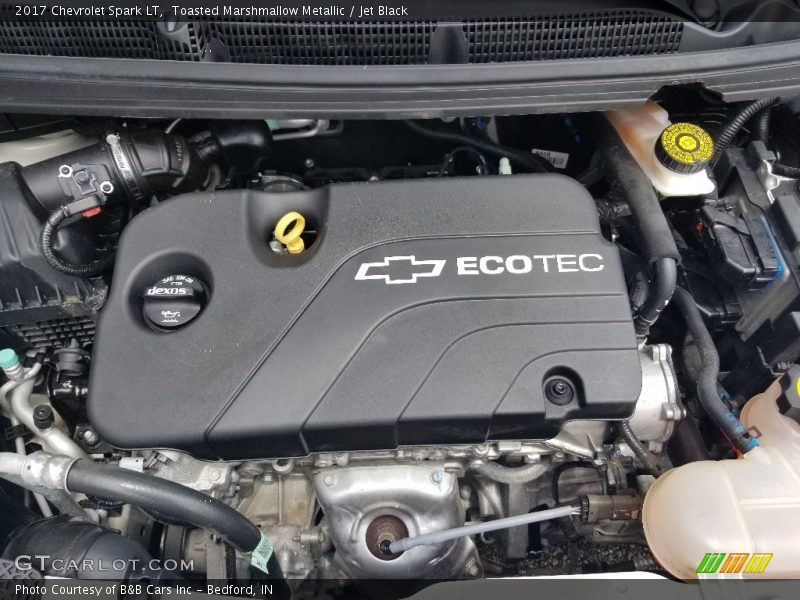 Toasted Marshmallow Metallic / Jet Black 2017 Chevrolet Spark LT