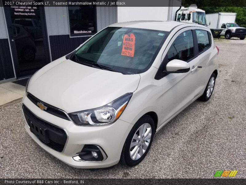 Toasted Marshmallow Metallic / Jet Black 2017 Chevrolet Spark LT