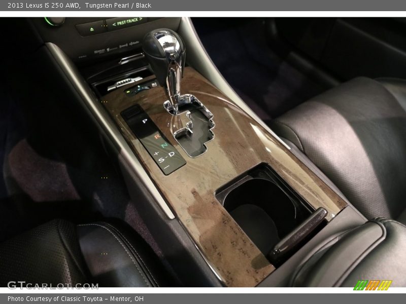 Tungsten Pearl / Black 2013 Lexus IS 250 AWD