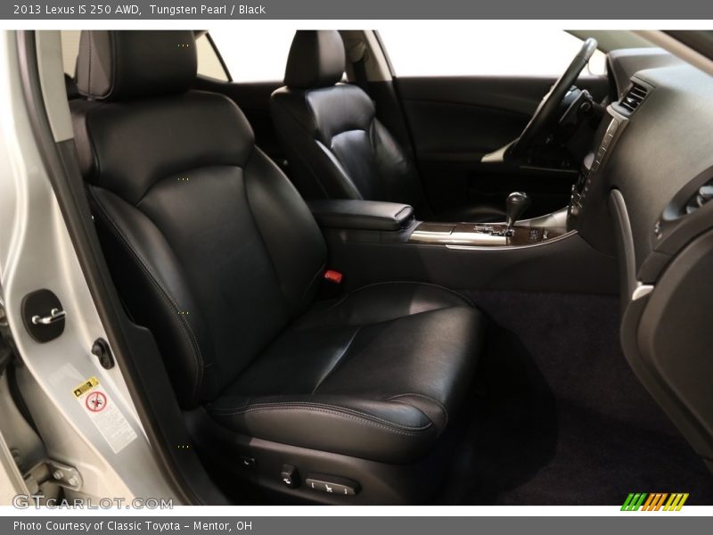 Tungsten Pearl / Black 2013 Lexus IS 250 AWD
