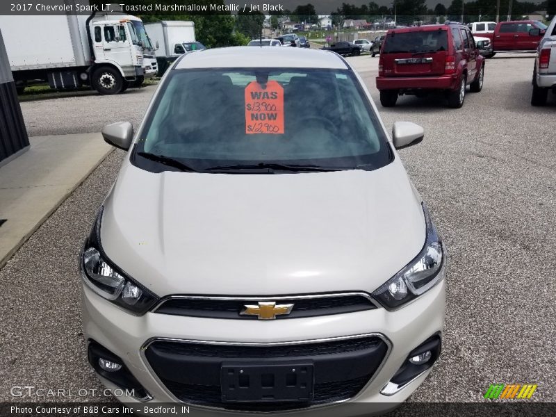 Toasted Marshmallow Metallic / Jet Black 2017 Chevrolet Spark LT