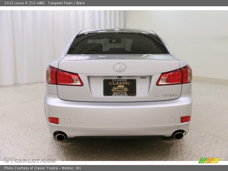 Tungsten Pearl / Black 2013 Lexus IS 250 AWD