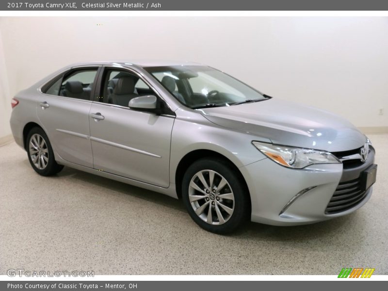 Celestial Silver Metallic / Ash 2017 Toyota Camry XLE