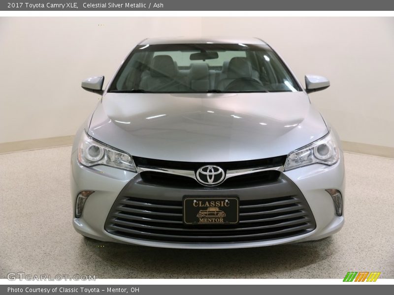 Celestial Silver Metallic / Ash 2017 Toyota Camry XLE