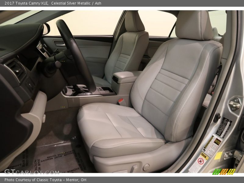 Celestial Silver Metallic / Ash 2017 Toyota Camry XLE