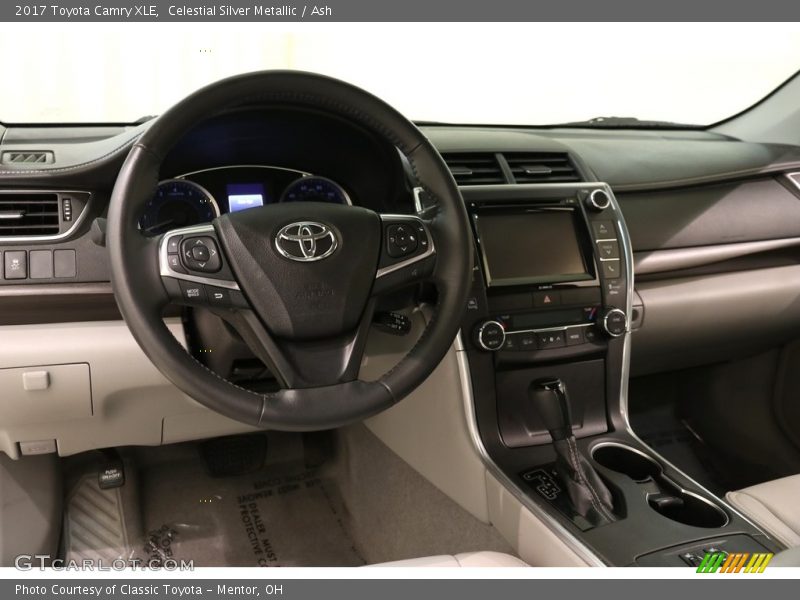 Celestial Silver Metallic / Ash 2017 Toyota Camry XLE
