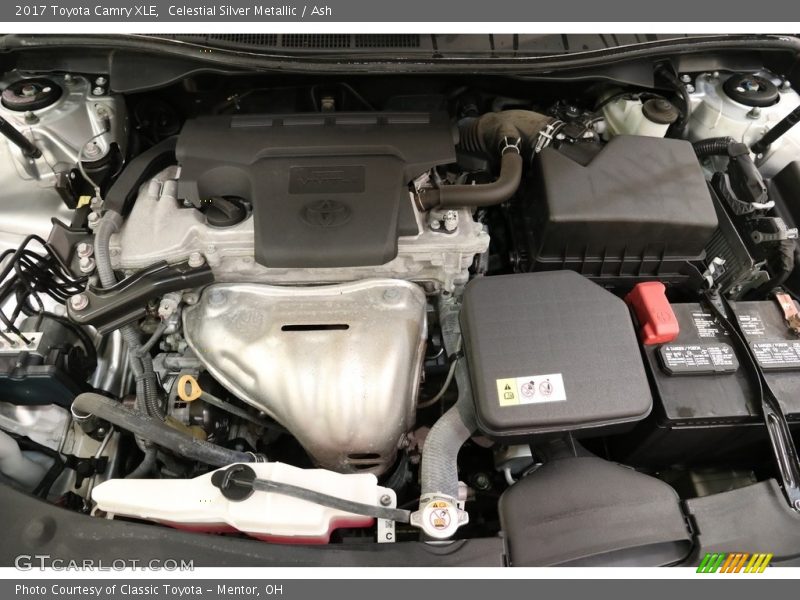 Celestial Silver Metallic / Ash 2017 Toyota Camry XLE