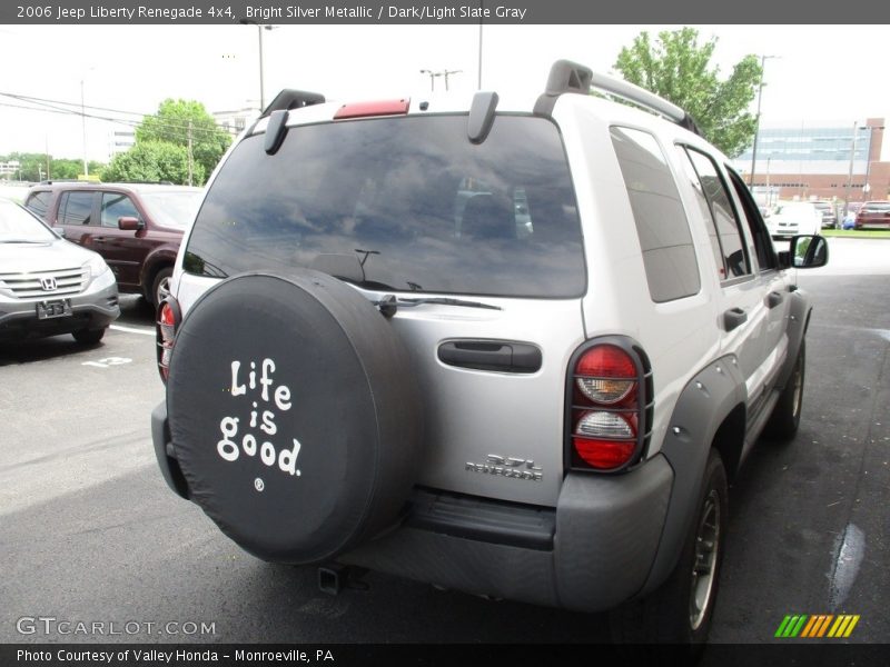 Bright Silver Metallic / Dark/Light Slate Gray 2006 Jeep Liberty Renegade 4x4