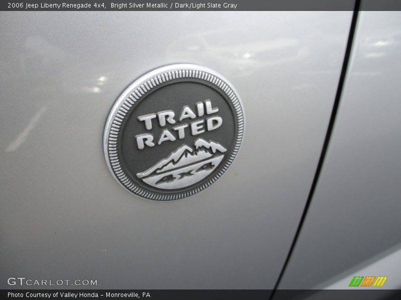 Bright Silver Metallic / Dark/Light Slate Gray 2006 Jeep Liberty Renegade 4x4