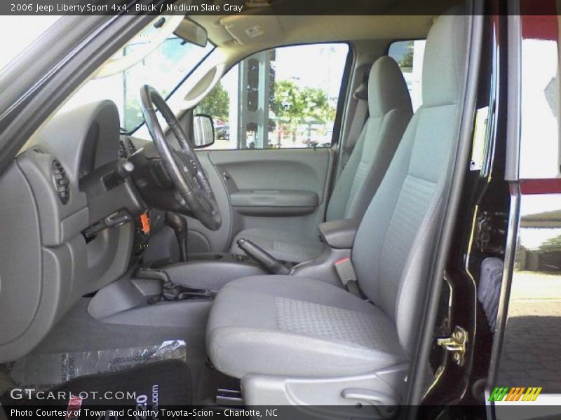 Black / Medium Slate Gray 2006 Jeep Liberty Sport 4x4