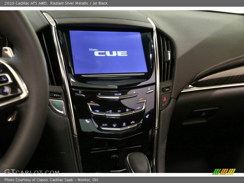 Radiant Silver Metallic / Jet Black 2019 Cadillac ATS AWD