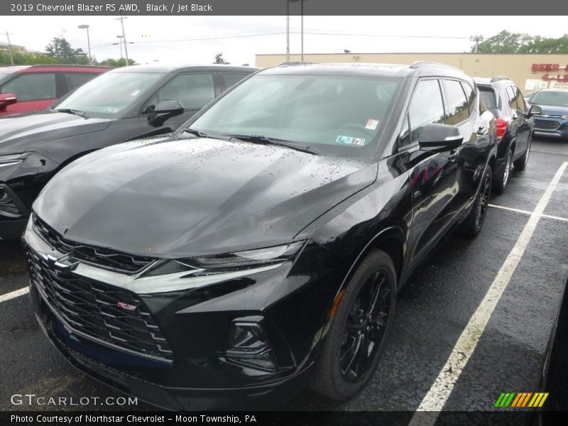 Black / Jet Black 2019 Chevrolet Blazer RS AWD