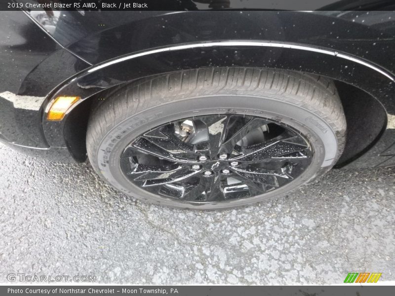 Black / Jet Black 2019 Chevrolet Blazer RS AWD
