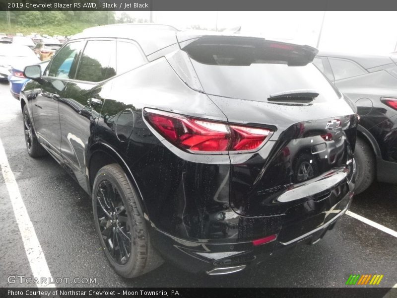 Black / Jet Black 2019 Chevrolet Blazer RS AWD