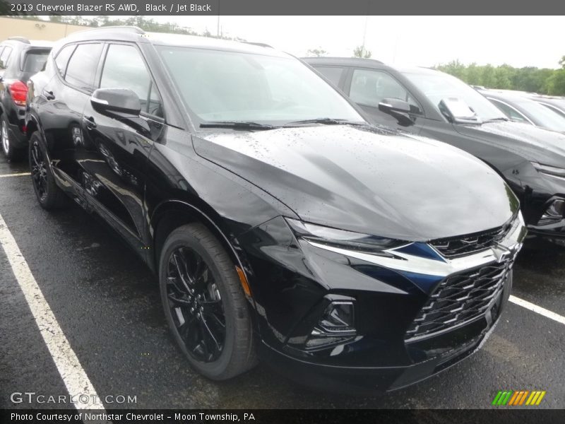 Black / Jet Black 2019 Chevrolet Blazer RS AWD