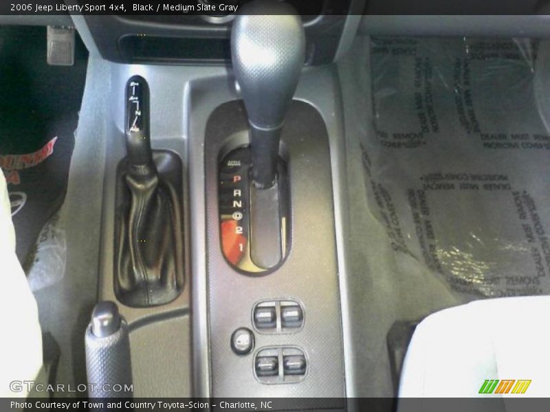 Black / Medium Slate Gray 2006 Jeep Liberty Sport 4x4