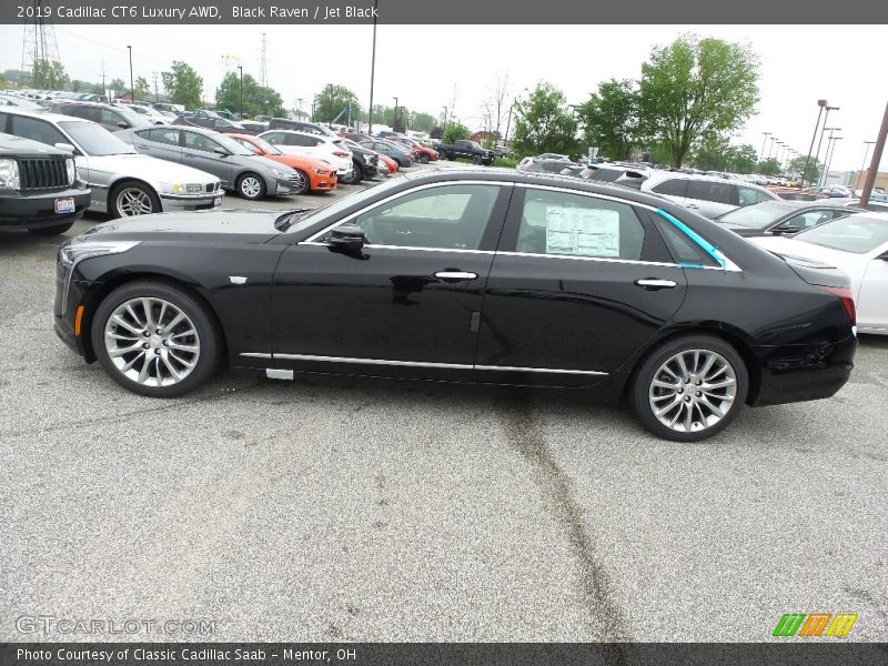 Black Raven / Jet Black 2019 Cadillac CT6 Luxury AWD