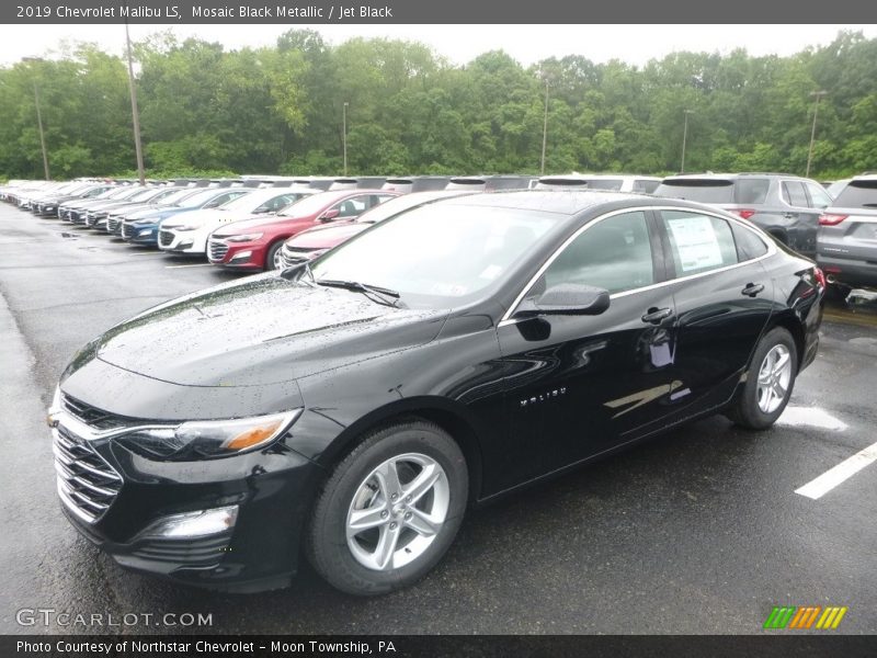 Mosaic Black Metallic / Jet Black 2019 Chevrolet Malibu LS