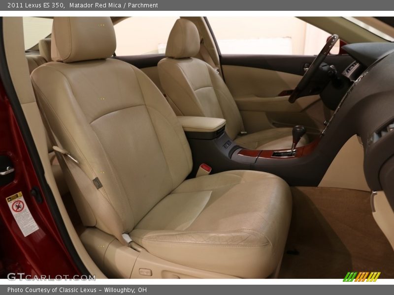 Matador Red Mica / Parchment 2011 Lexus ES 350