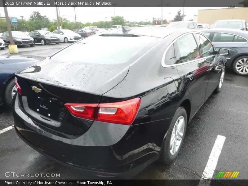 Mosaic Black Metallic / Jet Black 2019 Chevrolet Malibu LS
