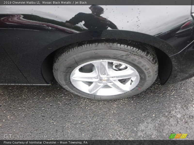 Mosaic Black Metallic / Jet Black 2019 Chevrolet Malibu LS