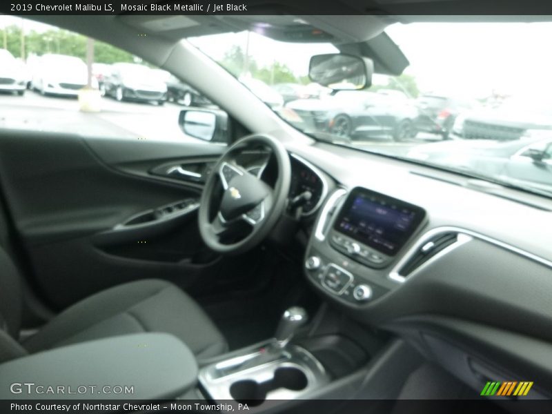 Mosaic Black Metallic / Jet Black 2019 Chevrolet Malibu LS