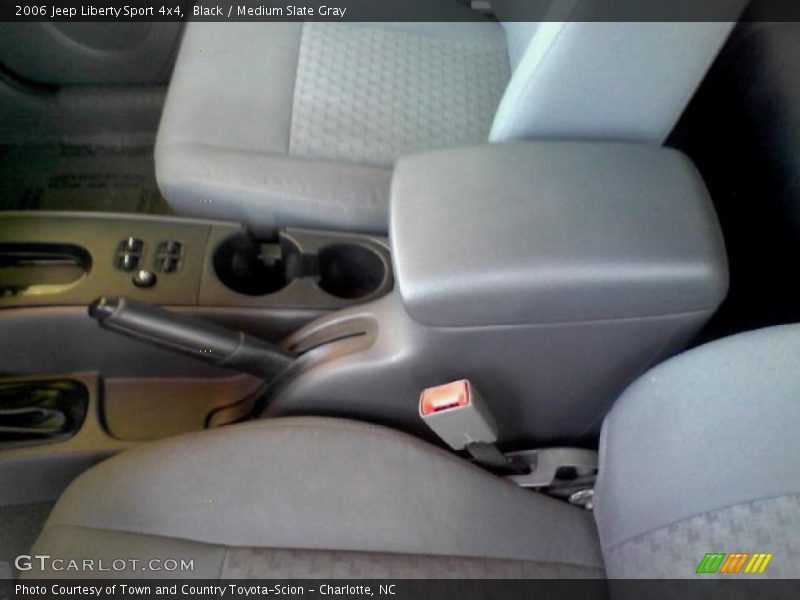 Black / Medium Slate Gray 2006 Jeep Liberty Sport 4x4