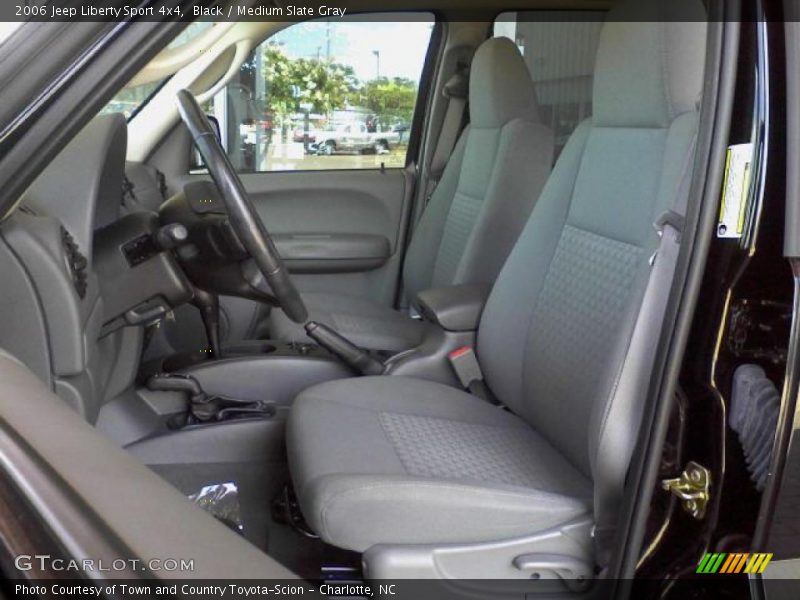 Black / Medium Slate Gray 2006 Jeep Liberty Sport 4x4