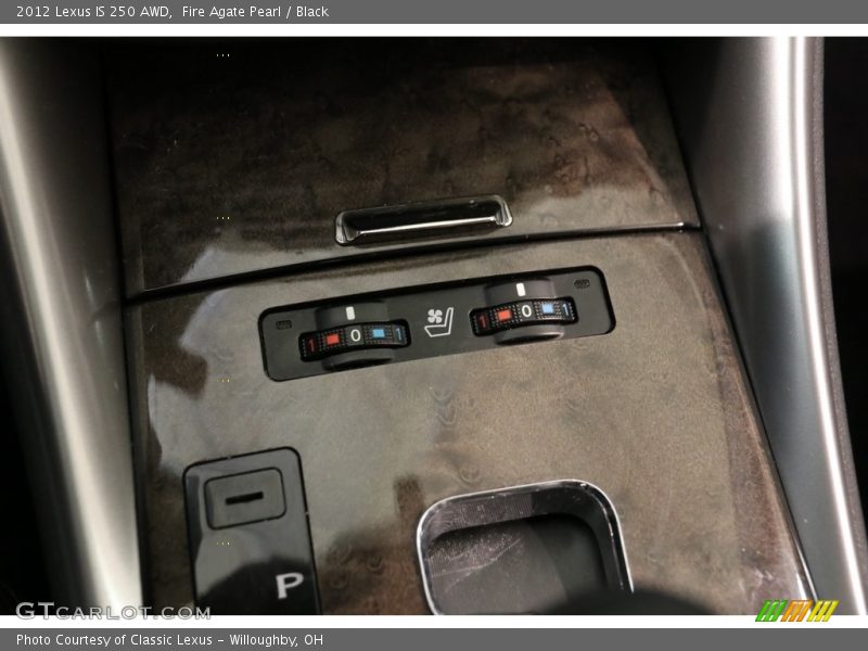 Fire Agate Pearl / Black 2012 Lexus IS 250 AWD