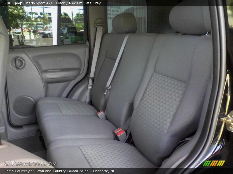 Black / Medium Slate Gray 2006 Jeep Liberty Sport 4x4