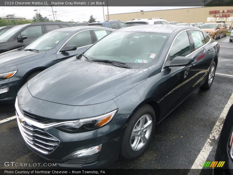 Shadow Gray Metallic / Jet Black 2019 Chevrolet Malibu LS