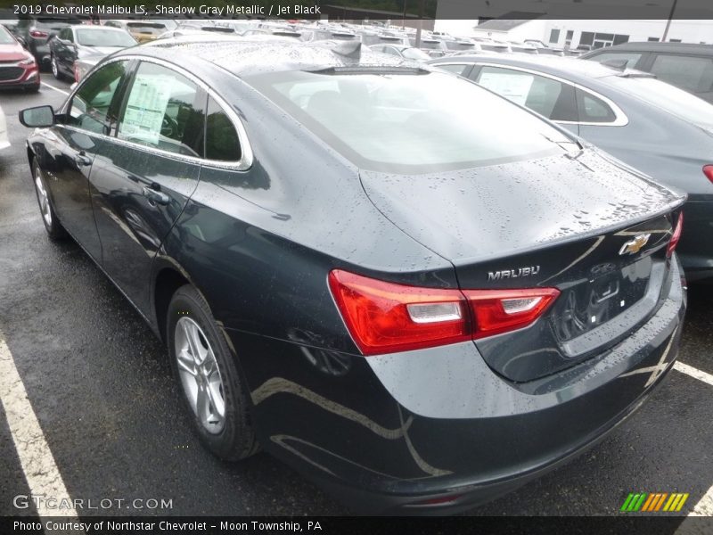 Shadow Gray Metallic / Jet Black 2019 Chevrolet Malibu LS