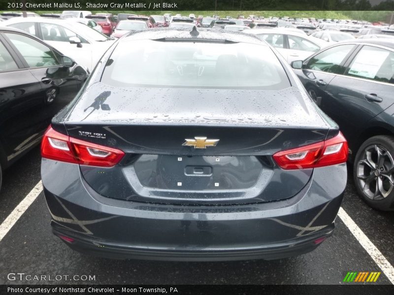 Shadow Gray Metallic / Jet Black 2019 Chevrolet Malibu LS