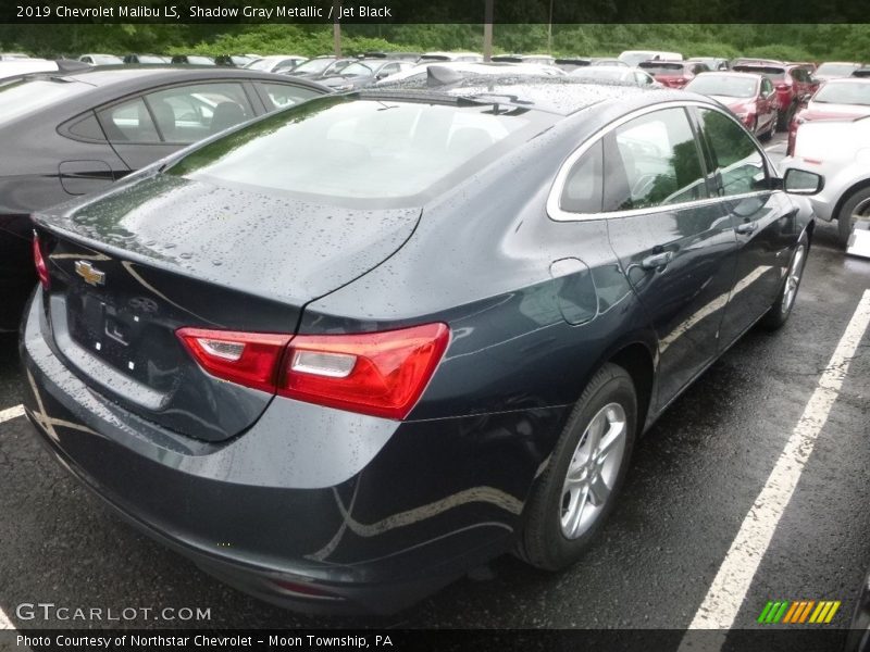 Shadow Gray Metallic / Jet Black 2019 Chevrolet Malibu LS