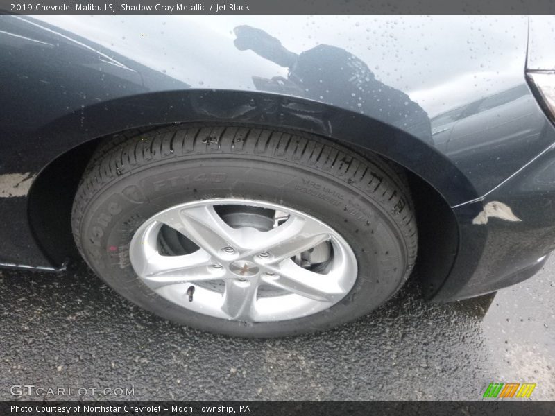 Shadow Gray Metallic / Jet Black 2019 Chevrolet Malibu LS