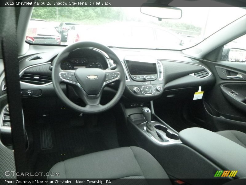 Shadow Gray Metallic / Jet Black 2019 Chevrolet Malibu LS