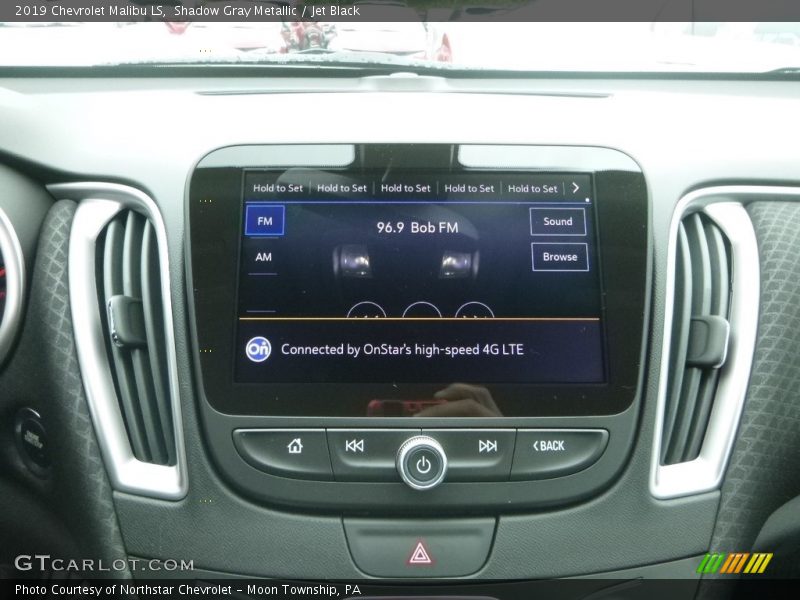 Shadow Gray Metallic / Jet Black 2019 Chevrolet Malibu LS