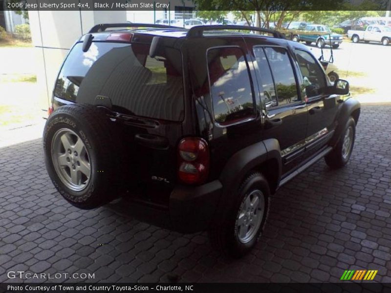 Black / Medium Slate Gray 2006 Jeep Liberty Sport 4x4