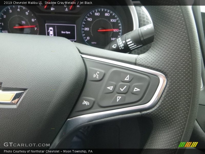 Shadow Gray Metallic / Jet Black 2019 Chevrolet Malibu LS