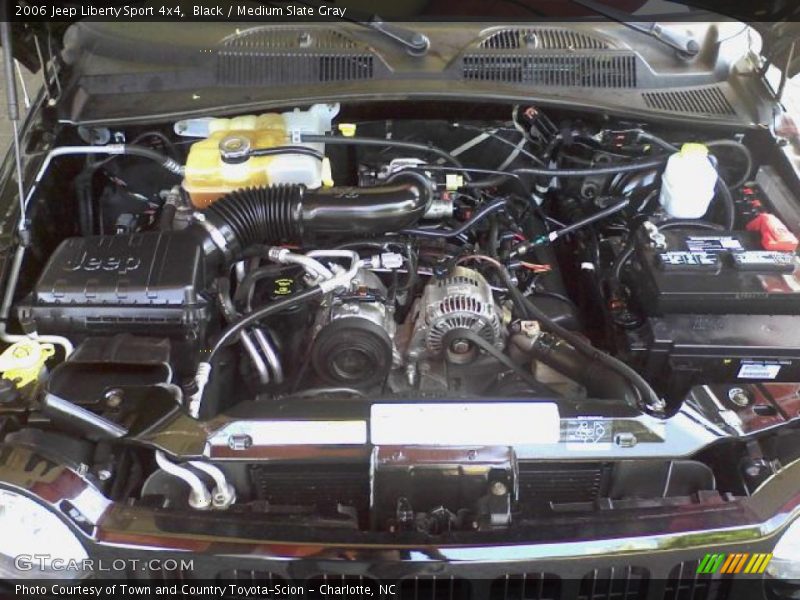 Black / Medium Slate Gray 2006 Jeep Liberty Sport 4x4