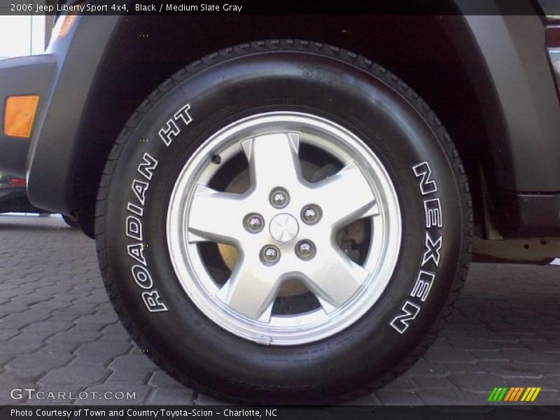 Black / Medium Slate Gray 2006 Jeep Liberty Sport 4x4