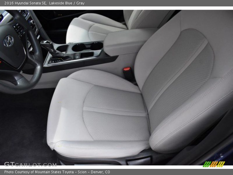 Lakeside Blue / Gray 2016 Hyundai Sonata SE