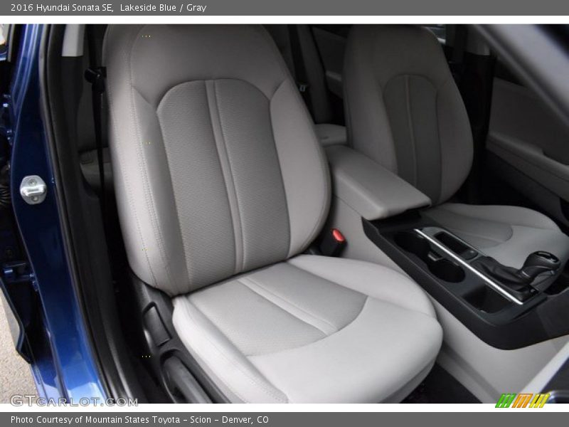 Lakeside Blue / Gray 2016 Hyundai Sonata SE