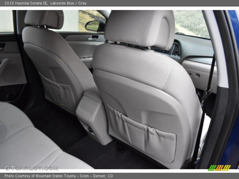 Lakeside Blue / Gray 2016 Hyundai Sonata SE