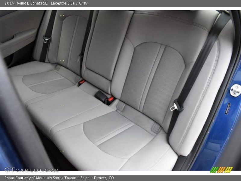 Lakeside Blue / Gray 2016 Hyundai Sonata SE