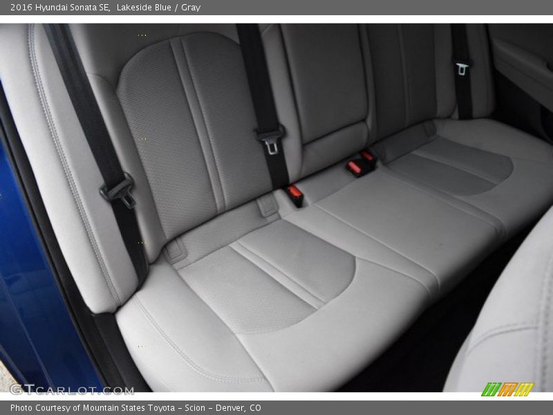 Lakeside Blue / Gray 2016 Hyundai Sonata SE
