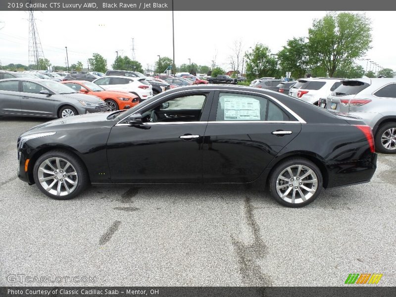 Black Raven / Jet Black 2019 Cadillac CTS Luxury AWD