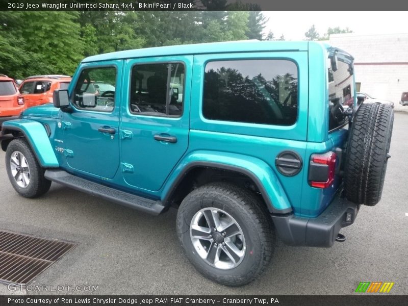 Bikini Pearl / Black 2019 Jeep Wrangler Unlimited Sahara 4x4