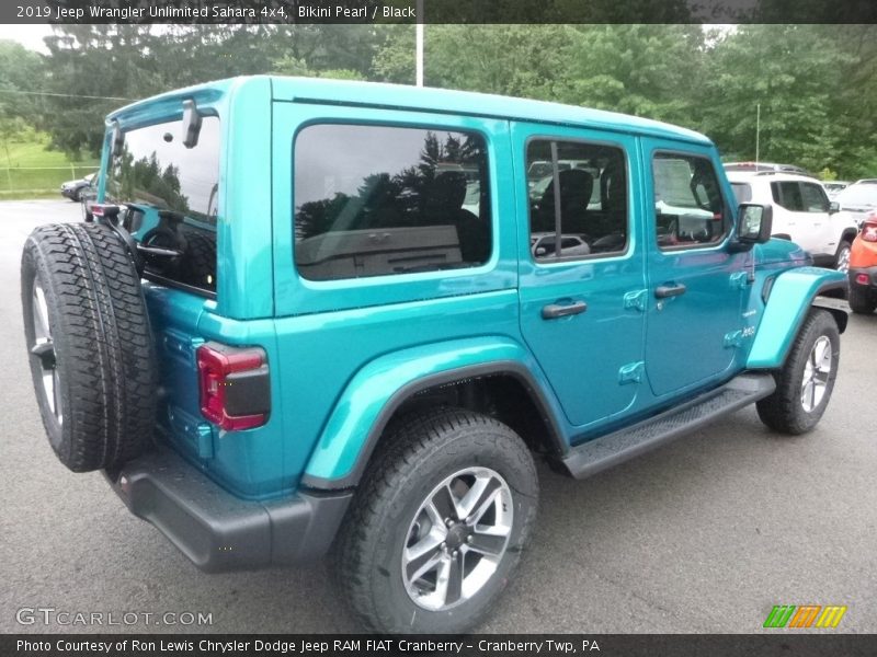 Bikini Pearl / Black 2019 Jeep Wrangler Unlimited Sahara 4x4
